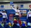 Pidcock voor het eerst op podium en onder indruk van niveau: "Wout beste wegrenner en finisht derde of vierde in cross"