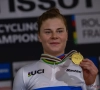 Lotte Kopecky blijft ook op de piste een kanjer: ze rijdt in regenboogtrui naar podiumplek in puntenkoers in Gent