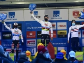Pidcock voor het eerst op podium en onder indruk van niveau: "Wout beste wegrenner en finisht derde of vierde in cross"