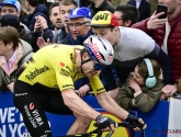 Wout van Aert krijgt excuses van wielerfan die met zijn neus tegen hem aanbotst in volle koers