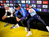 🎥 Héérlijk gewoon: Van der Poel en Pogacar plat van het lachen dankzij Evenepoel