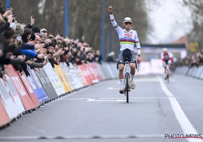 Mathieu van der Poel houdt zich duidelijk in en laat er geen twijfel over bestaan