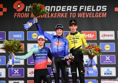 "Bijna onmogelijk": Voltallig podium van In Flanders Fields heeft wat te zeggen over Van Aert en Van der Poel