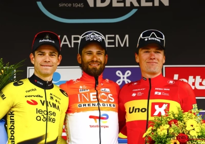 Is Van Aert bestolen? Ganna kreeg na zege in Dwars door Vlaanderen een boete