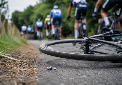 📷 “Dit wordt NIET gedaan!”: wielerclub woedend nadat saboteur koers verknalt