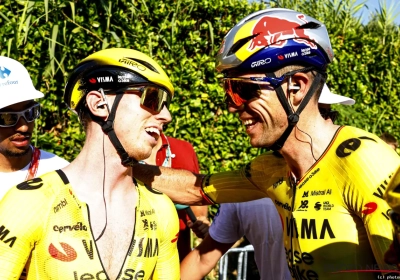 Van Aert klimt naar tweede stek in Vuelta-klassement en oordeelt over koers van Pogacar en Brennan