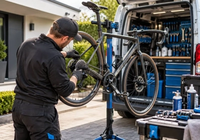 Fiets laten onderhouden zonder naar de winkel te gaan: dit bedrijf komt bij je thuis