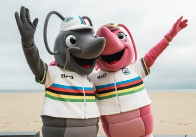 📷 Ook dit onderdeel krijgt een opvallend podium tijdens WK veldrijden in Oostende