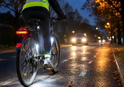 Fietsen in het donker wordt een stuk veiliger dankzij deze handige oplossing