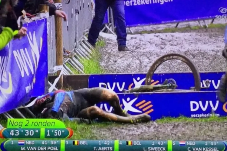 Michael Vanthourenhout bleef lang liggen na valpartij in Baal, Marlux-Bingoal komt met update