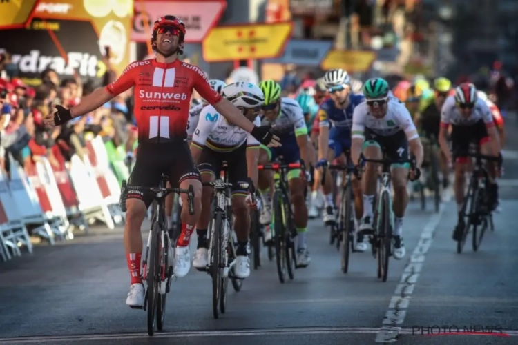 'Bling' heeft zijn tweede ritzege beet in Catalonië na spannende sprint