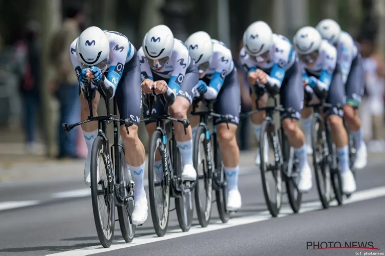 Movistar krijgt boete na chaos in ploegentijdrit, maar Visma-Lease a Bike laat het er niet bij