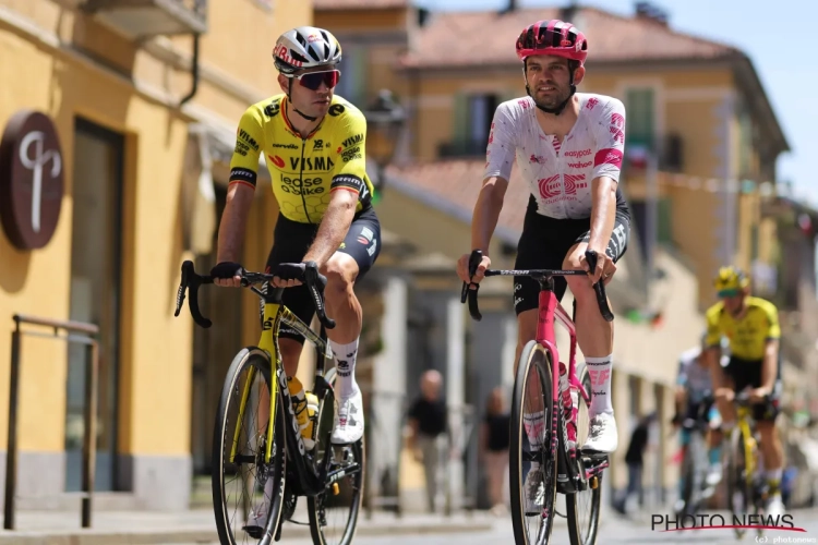 Hij laat zich niet afschrikken: Wout van Aert laat zich weer zien op een manier die doet denken aan passages in de Tour