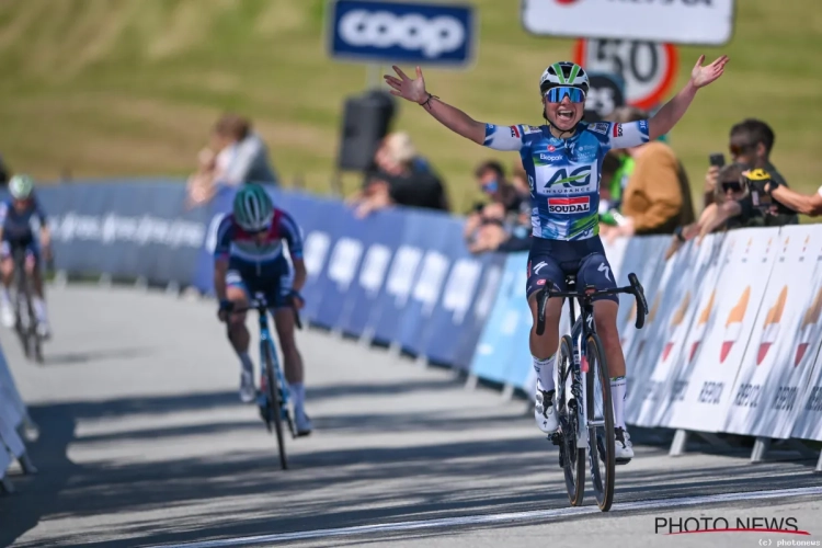 Justine Ghekiere wint eindelijk nog eens en er overheerst maar één gevoel bij haar