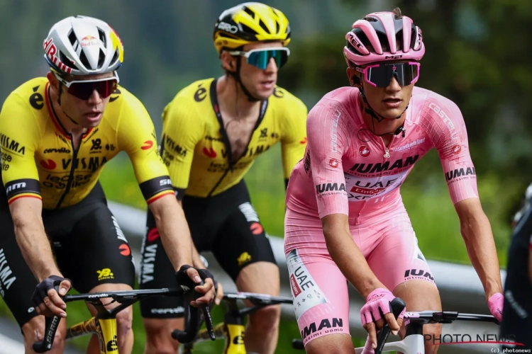 Nog voor de aankomst: Isaac Del Toro onthult wat hij zei tegen Wout van Aert 