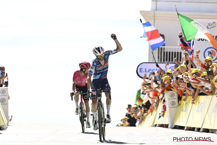 🎥 Paret-Peintre bezorgt Soudal Quick-Step vierde ritzege, Vingegaard en Pogacar vechten stevig duel uit