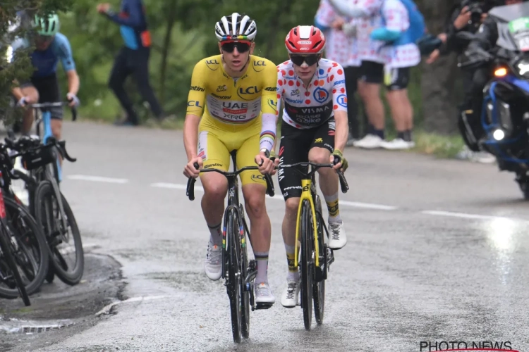 De Cauwer kritisch nadat Vingegaard niet overneemt van Pogacar: "Broekschijter"