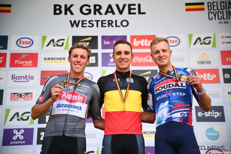 Vandeputte klopt Merlier op het BK gravel: "Of ik naar het WK ga?"