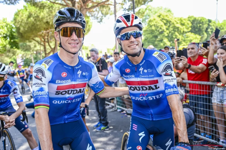 Eerst een grapje, nu pure ernst: Landa reageert aangeslagen op transfer van Evenepoel 