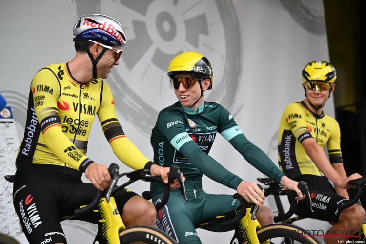 "Indrukwekkend": piepjonge Belg krijgt veel lof bij Visma-Lease a Bike na droomdebuut met Van Aert