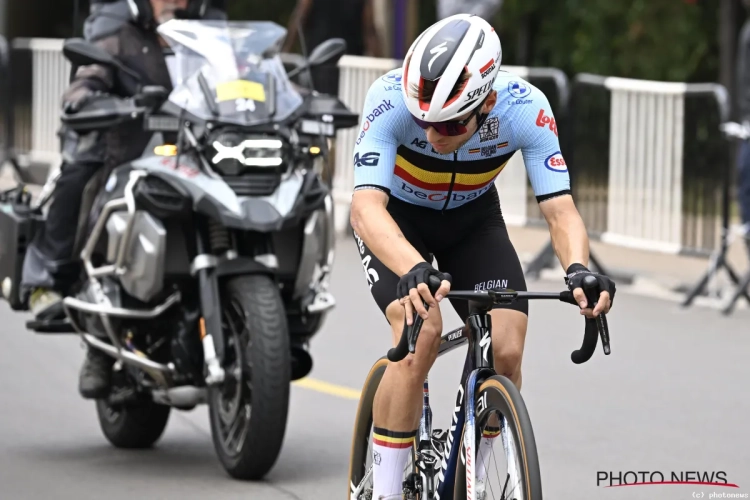 Domper voor Evenepoel: Van Wilder moet al snel opgeven op het WK