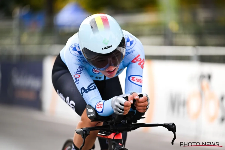 Brons! Belgische belofte pakt derde plaats op het EK tijdrijden
