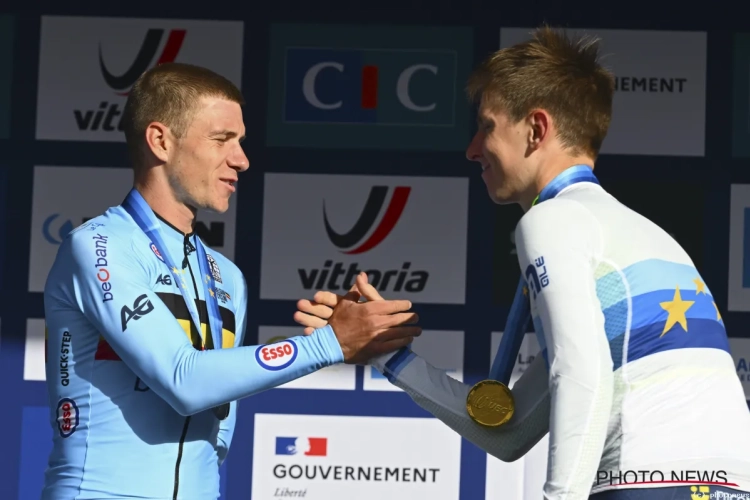 Evenepoel geeft uitleg bij verrassend Belgisch plan en duidt pluspunt aan over verloren strijd met Pogacar