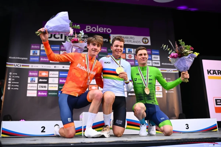 Weer een renner die meer lijdt dan men denkt: Florian Vermeersch heeft het na WK-zege over zware beenbreuk